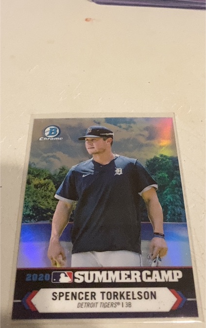 2021 Bowman Chrome Summer Camp #SC-2 Spencer Torkelson — front