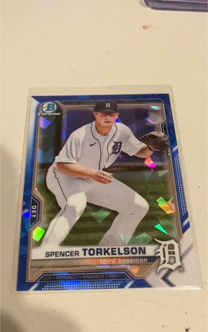 2021 Bowman Chrome Prospects #BCP-96 Spencer Torkelson — front