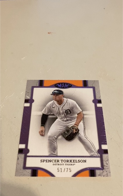 2024 Topps Tier One #40 Spencer Torkelson — front