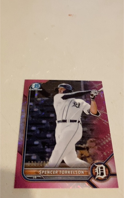 2022 Bowman Chrome Sapphire Prospects #BCP6 Spencer Torkelson — front