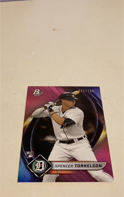 2022 Bowman Platinum #19 Spencer Torkelson — front