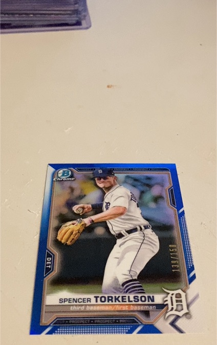 2021 Bowman Chrome Prospects #BCP-187 Spencer Torkelson — front