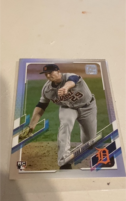 2021 Topps Series 1 #92 Tarik Skubal — front