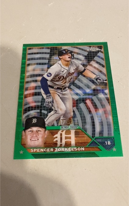 2023 Topps Chrome #7 Spencer Torkelson — front