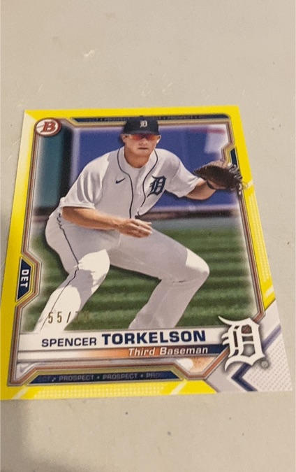 2021 Bowman Prospects #BP-96 Spencer Torkelson — front