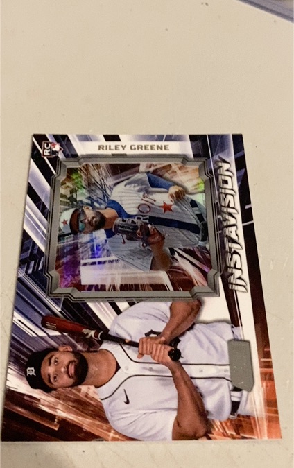 2023 Topps Stadium Club Instavision #IV-RG Riley Greene — front