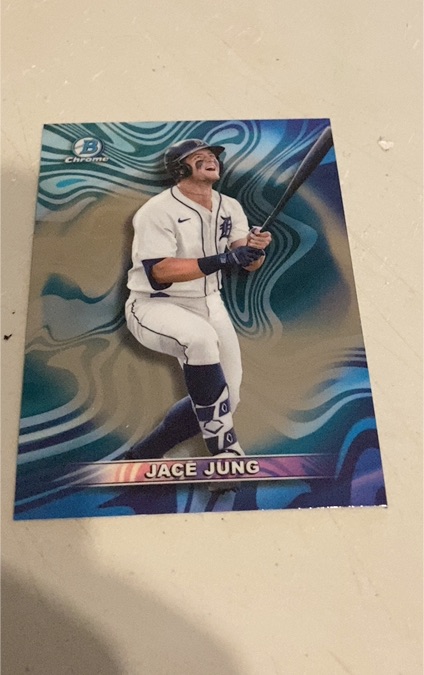 2022 Bowman Chrome Draft Mood Ring #MR-10 Jace Jung — front
