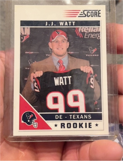 2011 Score #340 J.J. Watt Rookie — front