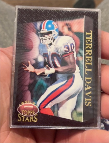 1997 Topps Stars #35 Terrell Davis — front