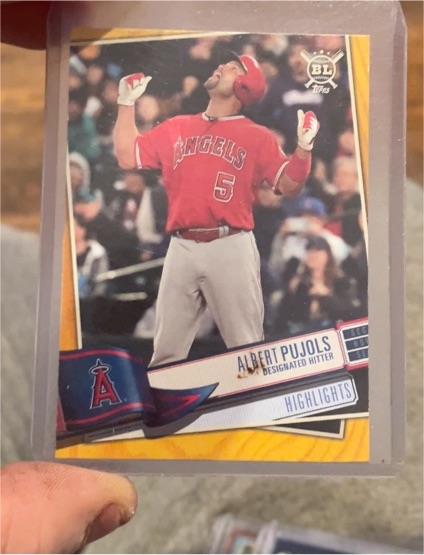 2019 Topps Big League #390 Albert Pujols — front