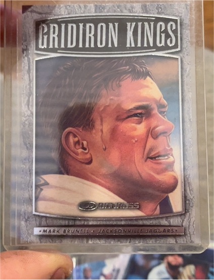 1999 Donruss Gridiron Kings #GK5 Mark Brunell — front