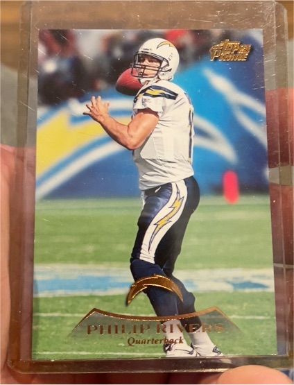 2010 Topps Prime #125 Philip Rivers — front