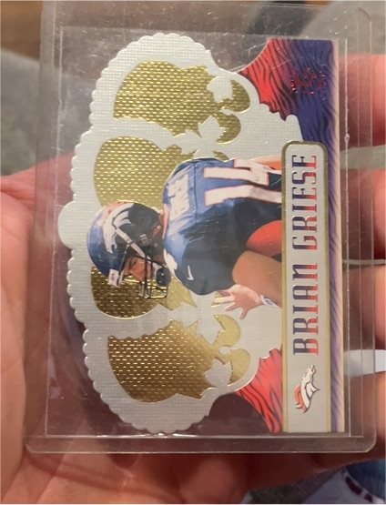 1999 Pacific Crown Royale Die Cuts #JC-2556 Brian Griese — front