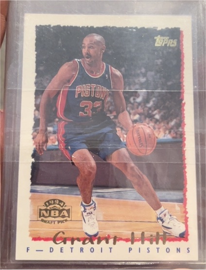 1994-95 Topps #211 Grant Hill — front