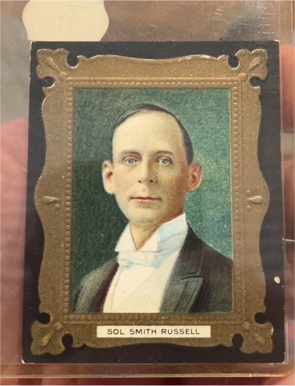 1911 Between The Acts Cigars T25 Sol Smith Russell — front