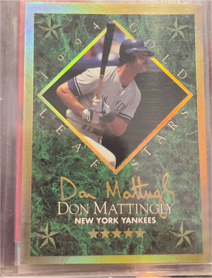 1994 Leaf Gold Stars #6 Don Mattingly — front