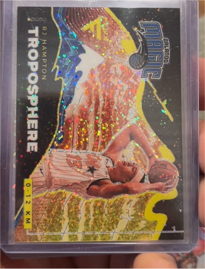 2020-21 Panini Flux Troposphere #32 RJ Hampton — front