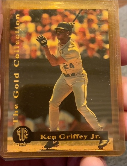 1993 Front Row Premium The Gold Collection #1 Ken Griffey Jr. — front