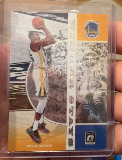 2019-20 Donruss Optic #18 Kevin Durant Winner Stays — front