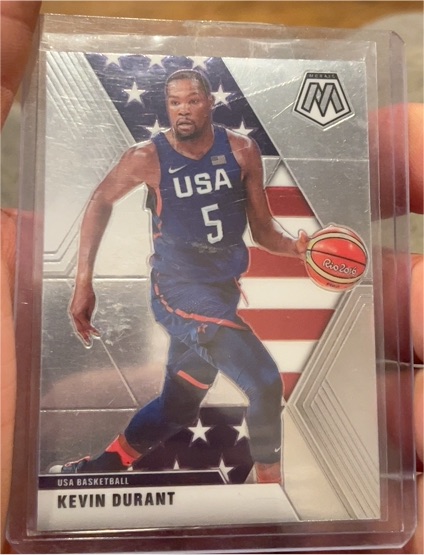 2019-20 Panini Mosaic #251 Kevin Durant USA Basketball — front