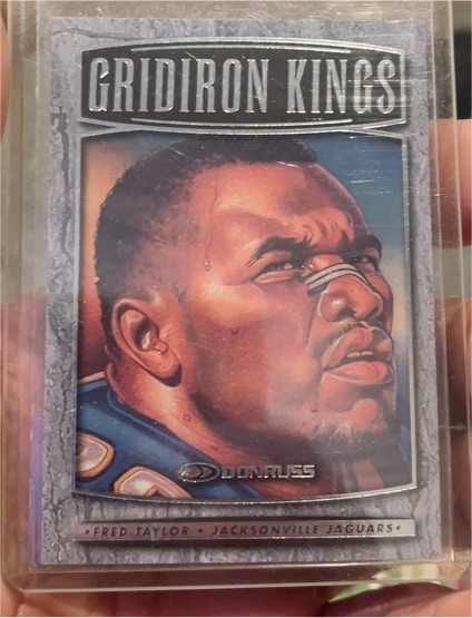 1999 Donruss Gridiron Kings #GK2 Fred Taylor — front