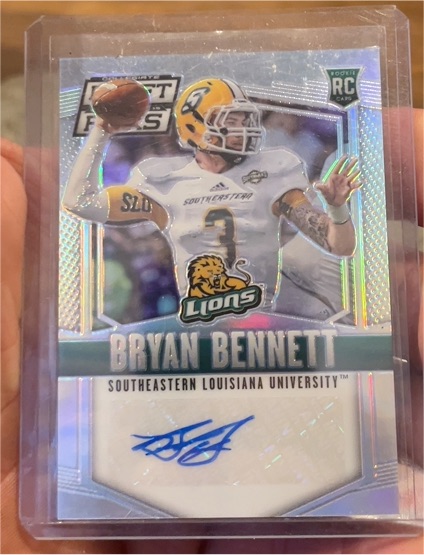 2015 Panini Prizm Draft Picks #116 Bryan Bennett Rookie Auto — front