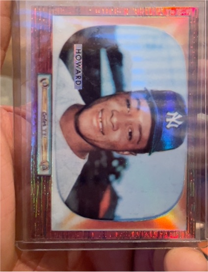 1955 Bowman #68 Elston Howard — front