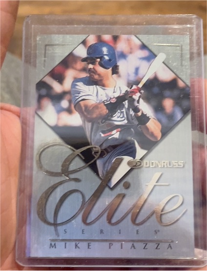 1998 Donruss Elite Series #13 Mike Piazza — front