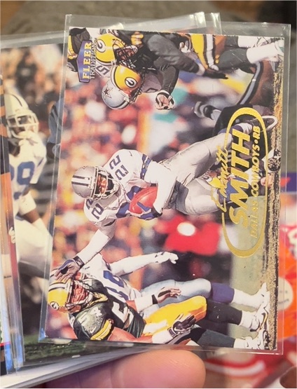 1991 Fleer #46 Emmitt Smith — front