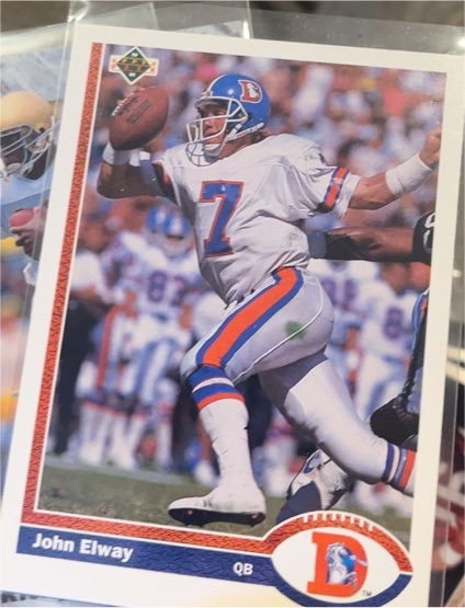 1991 Upper Deck #124 John Elway — front