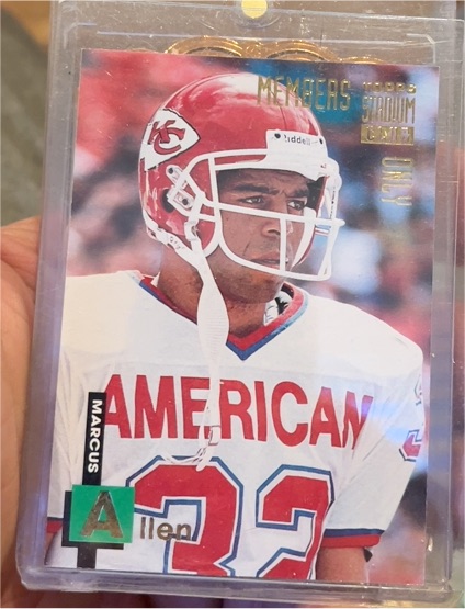 1994 Topps Stadium Club Members Only 50 #44 Marcus Allen — front