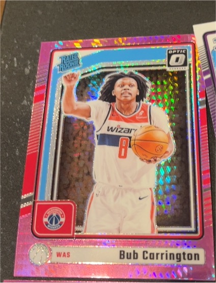 2024-25 Panini Donruss Optic #273 Bub Carrington — front