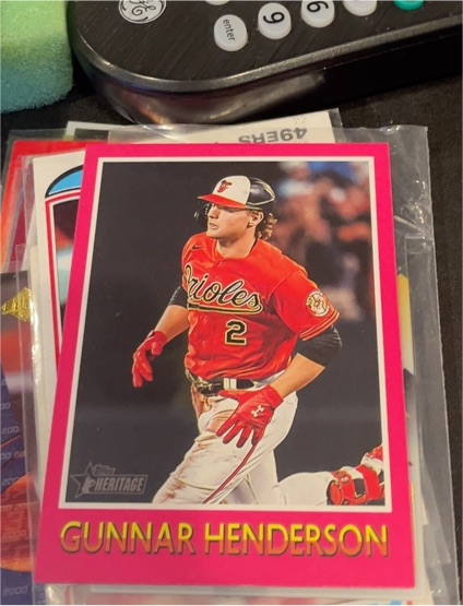 2024 Topps Heritage #75BS-12 Gunnar Henderson 1975 Baseball Sensations — front