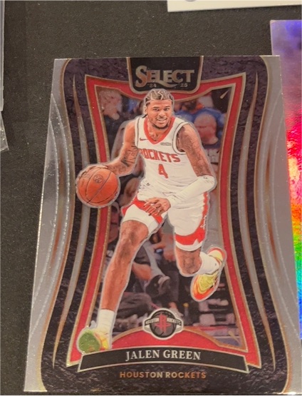 2024-25 Panini Select #327 Jalen Green — front