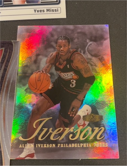 1999-00 Flair Showcase #67 Allen Iverson Philadelphia 76ers — front