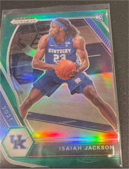 2021 Panini Prizm Draft Picks #16 Isaiah Jackson — front