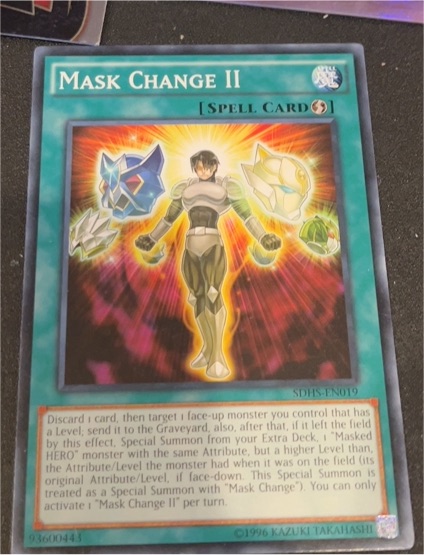 Yu-Gi-Oh! Mask Change II SDHS-EN019 — front