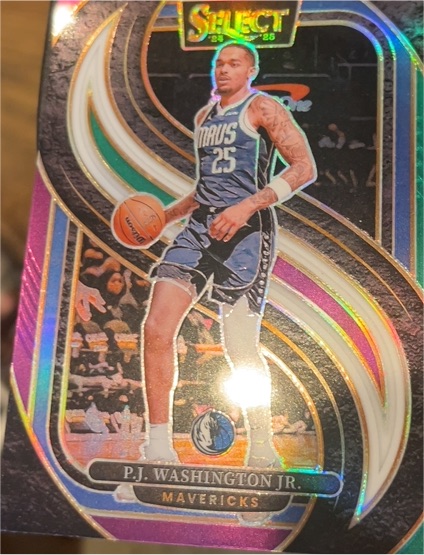 2024-25 Panini Select #154 P.J. Washington Jr. — front