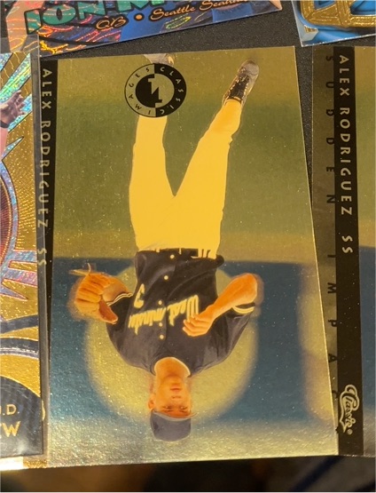 1993 Classic Images Sudden Impact #SI4 Alex Rodriguez — front