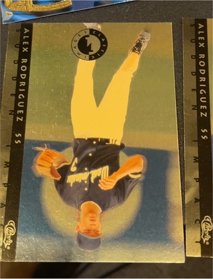 1993 Classic Images Sudden Impact #SI4 Alex Rodriguez — front