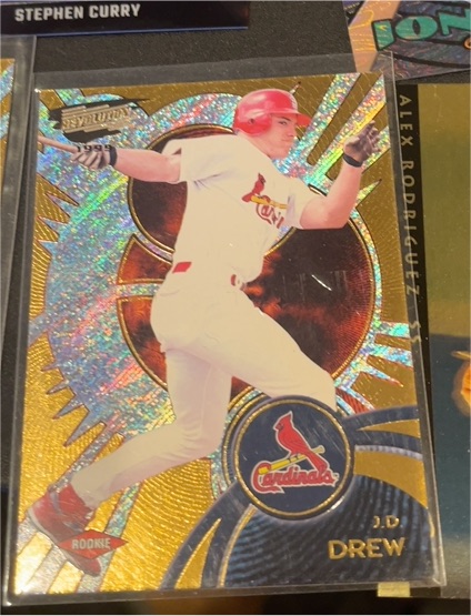 1999 Pacific Revolution #114 J.D. Drew — front