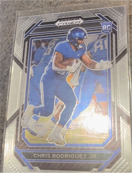 2023 Panini Prizm Draft Picks #130 Chris Rodriguez Jr. — front