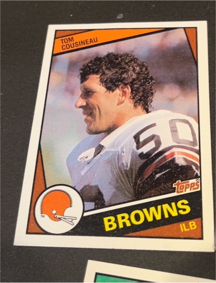 1984 Topps #50 Tom Cousineau — front