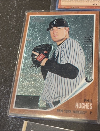 2011 Topps Heritage Chrome #C93 Phil Hughes — front