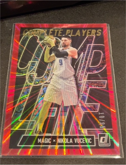2019-20 Donruss Complete Players #6 Nikola Vucevic — front