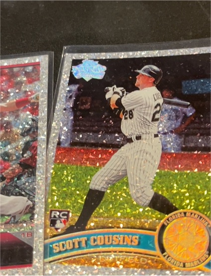 2011 Topps #287 Scott Cousins Diamond Anniversary — front