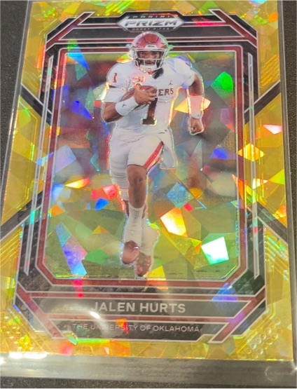 2023 Panini Prizm Draft Picks #45 Jalen Hurts — front
