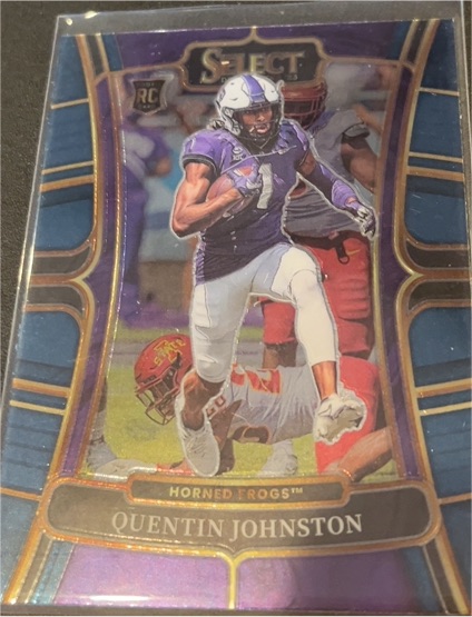 2023 Panini Select Draft Picks #5 Quentin Johnston — front