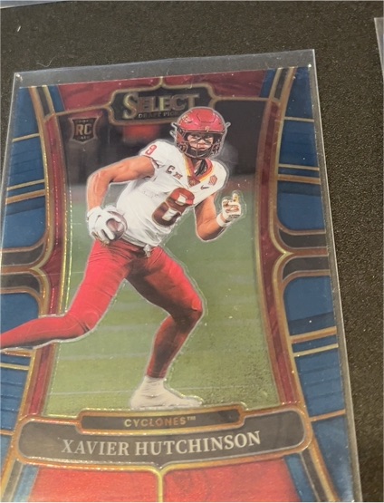 2023 Panini Select Draft Picks #23 Xavier Hutchinson — front