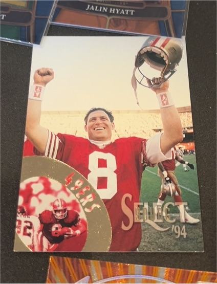 1994 Select #36 Steve Young — front
